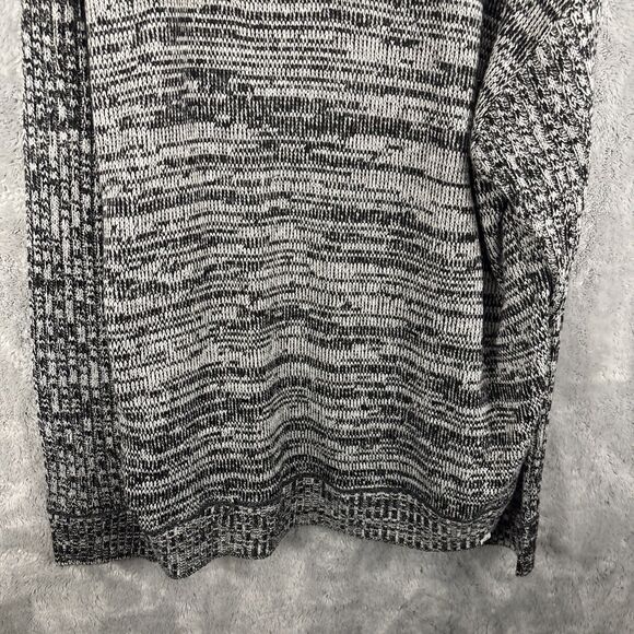 Mens Silversilk Cowl Neck Sweater 100% Microfiber Mens Big 4X Gray - Picture 2 of 8